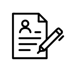 Vector illustration of a seller signing a document depicting agreement and deal confirmation