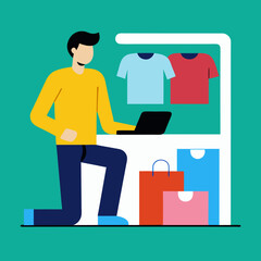 Online Clothing Retail User – Digital Shopping for Apparel & Web Storefront


