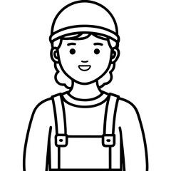 Minimalist Overalls Art