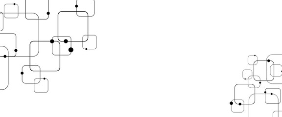 Abstract futuristic technology background. Vector science and technology concept.