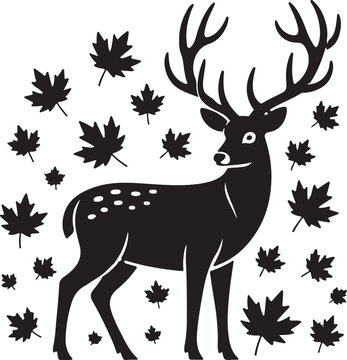 deer in the forest