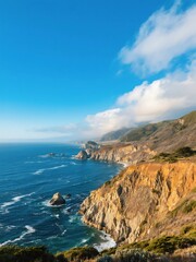 Fototapeta premium Stunning scenery along the Big Sur coastline in California