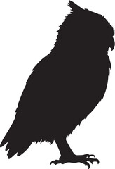 silhouette of an eagle