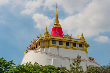 The Golden Mount in Bangkok in the Sky