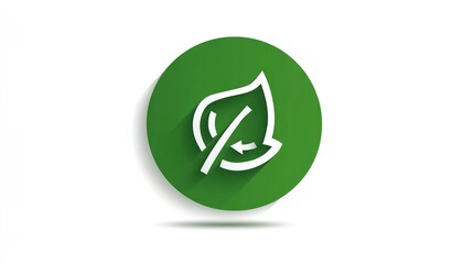 green eco friendly sign