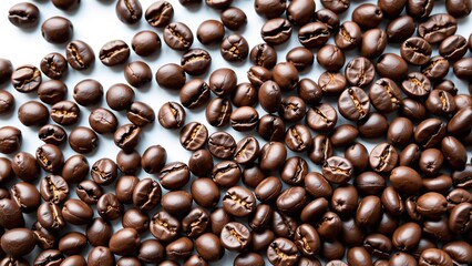 Scattered Coffee Beans Embellishment