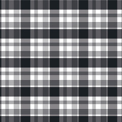 Black and White Plaid Pattern Background

