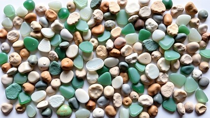 Scattered Sea Glass Embellishment