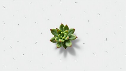Small Succulent Plant Embellishment