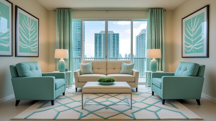 luxurious and peaceful room interior design 