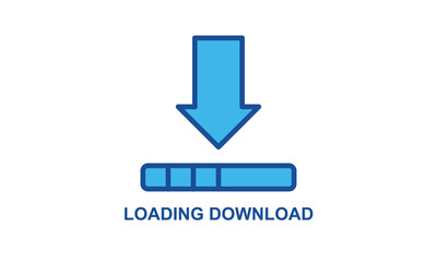 Loading Download Vector Icon Isolated On White Background