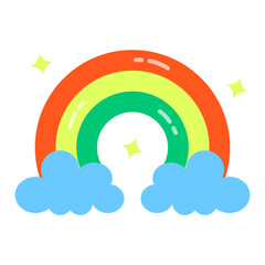 Rainbow Flat