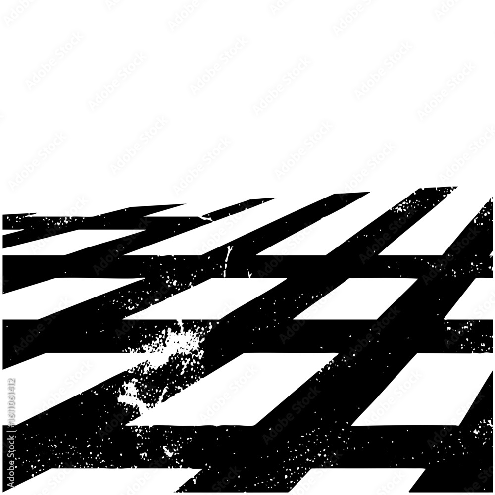 Poster vector abstract black and white geometric lines create a dynamic .