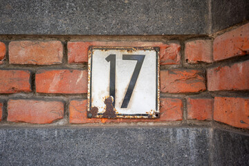 house number 17