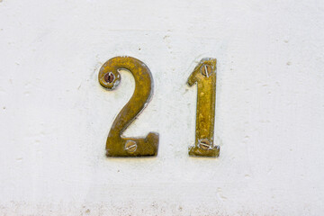 house number 21