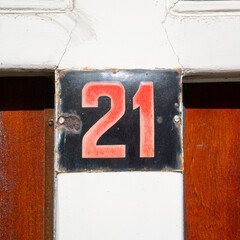 house number 21