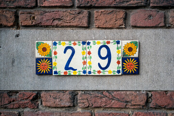house number 29