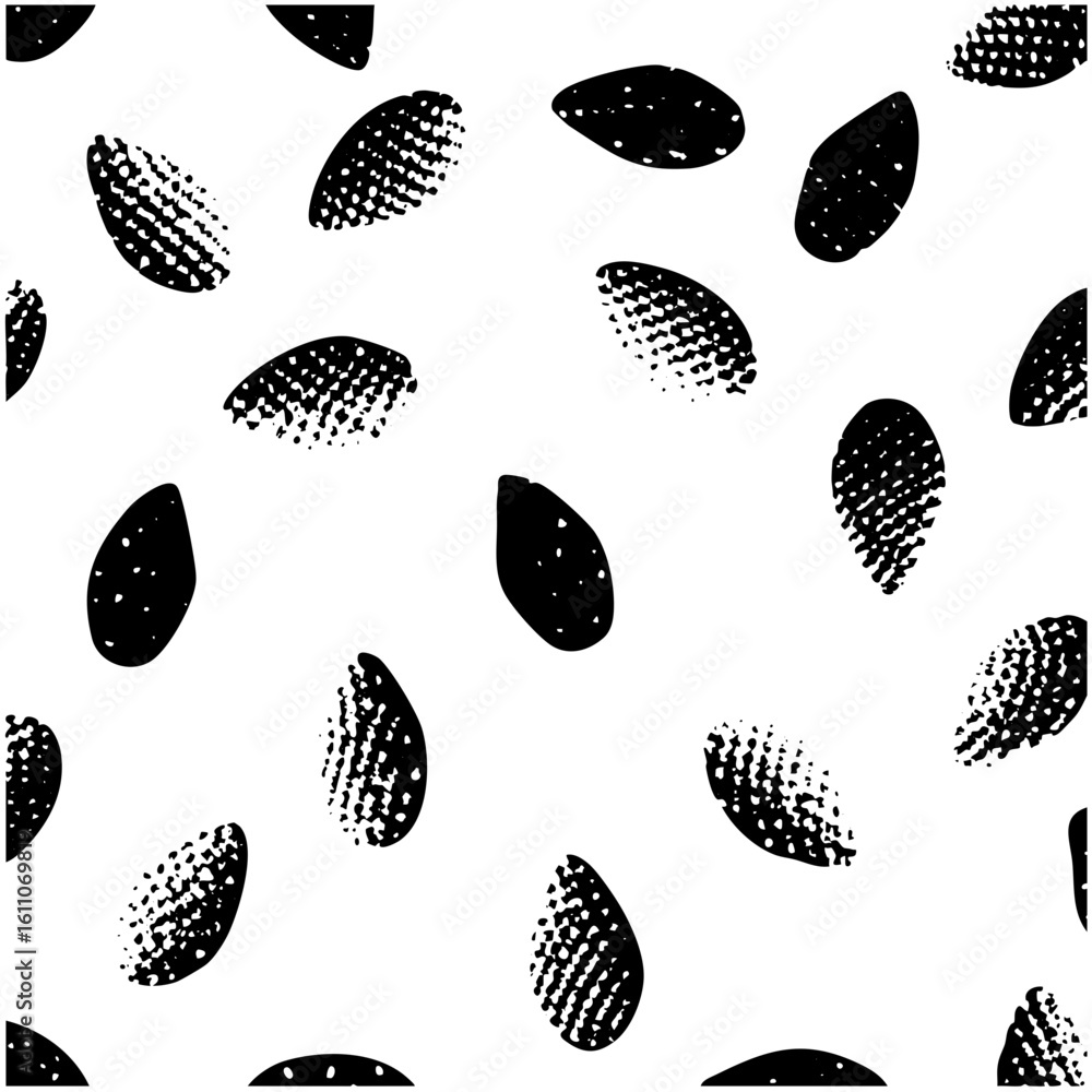 Aufkleber vector abstract organic shapes create a scattered fingerprint .