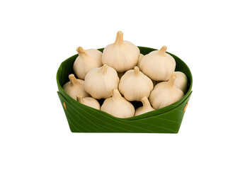 garlic,freshgarlic,thaigarlic,garlicinbananaleafbasket,organicgarlic,cookingingredient,asiangarlic,garlicbulbs,kitchenherbs,spicebasket,herbandspices,vegetableingredient