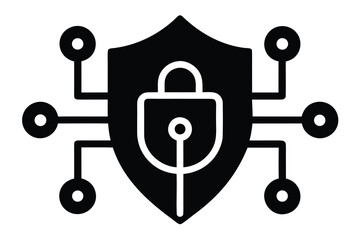 ai security vector icon