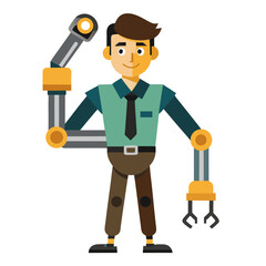 businessman holding a briefcase