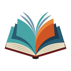 open book vector