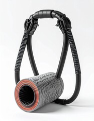 A professional-grade workout resistance band is displayed. Ideal for strength training and enhancing fitness routines at home.