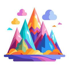 Obraz premium landscape with mountains