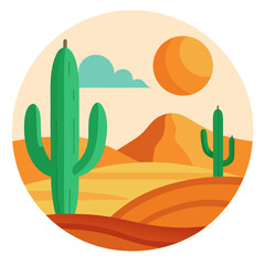 cactus in desert