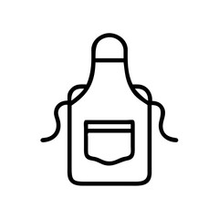 gardening apron icon design.