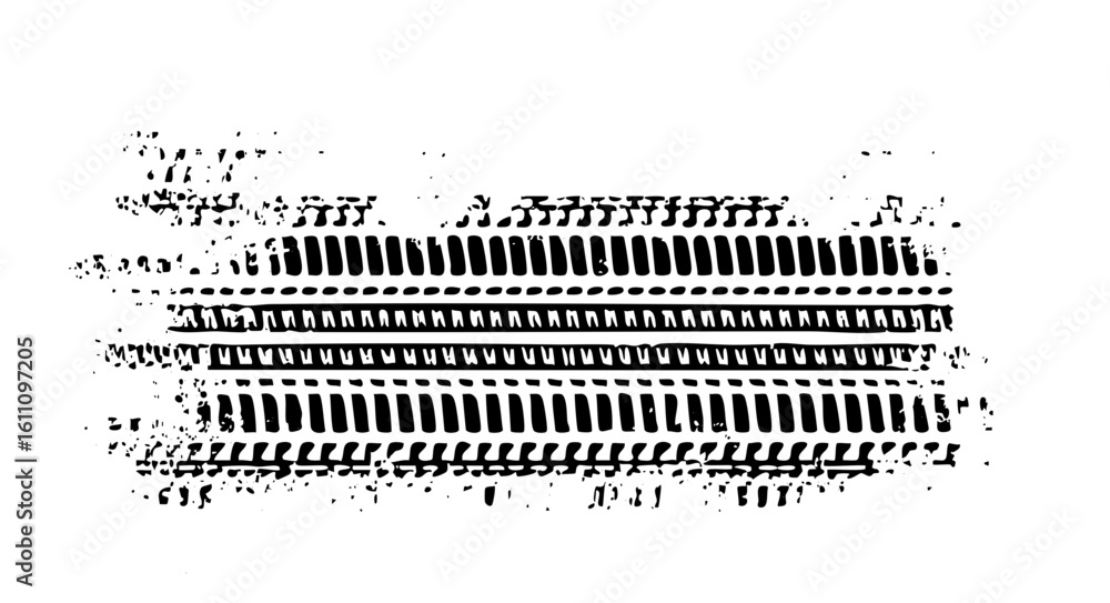 Poster vector abstract tire track create a dynamic industrial .