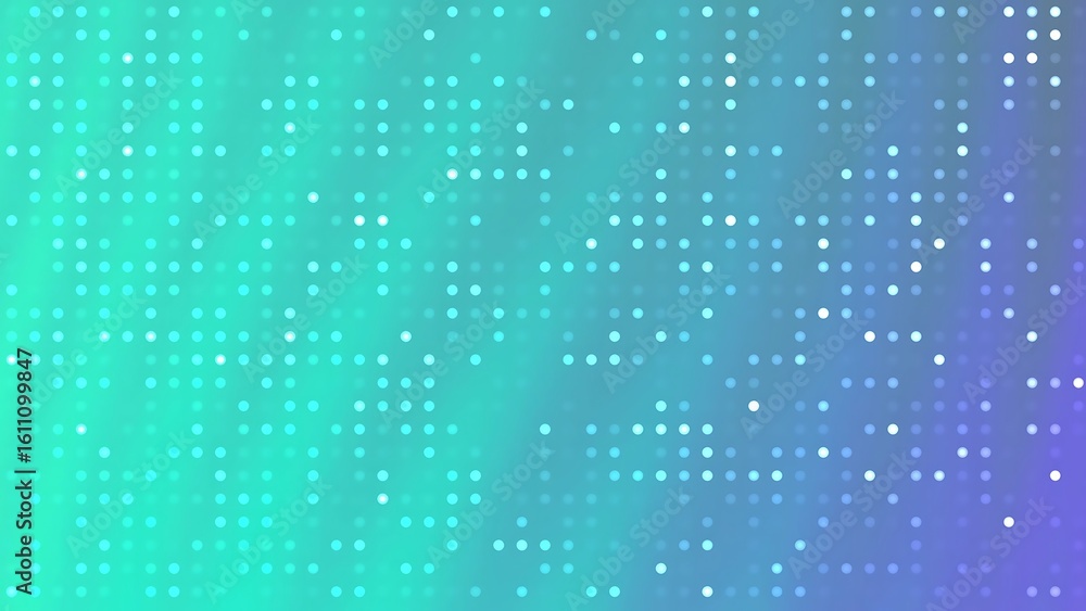 Poster desertcore abstracts twirls blink dot abstract gradient background of teal and blue with a random pa