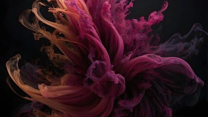  Elegant Red Drift Background Design