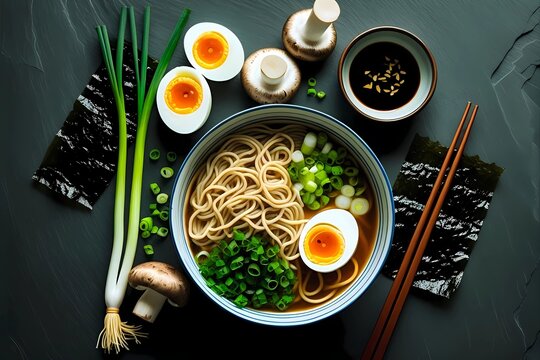 Japanese Remen Essentials with Chopsticks