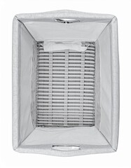 Stylish and modern storage basket perfect for organizing home essentials in any living space.