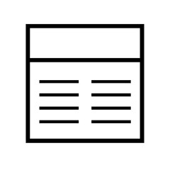 Fototapeta premium columns multi section text layout icon design.