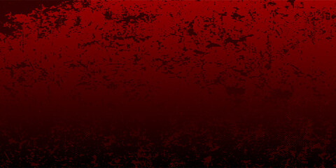 Red diagonal geometric shape with halftone. Modern fiber textured vector