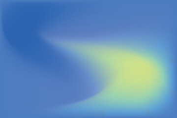 Colorful abstract gradient in blue and green