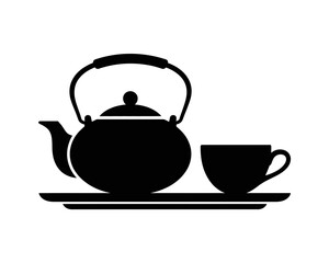 teapot and cup