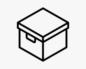 vector illustration of a box