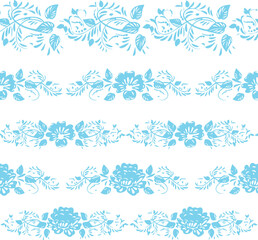 Beautiful flower art and mandala vector design