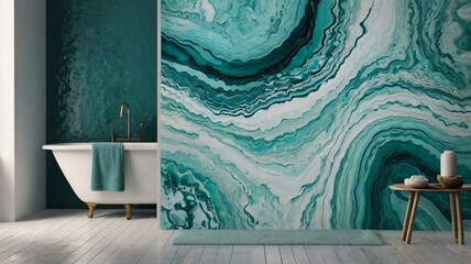 Abstract Fluid Background &ndash; Glassmorphic, Liquid Marble, and Flowing Gradient Design