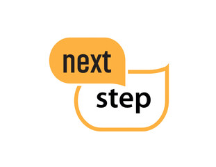 next step text