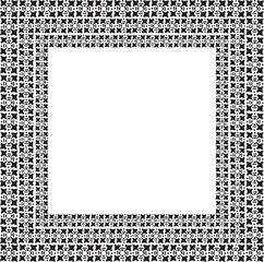 Beautiful flower art and mandala vector design