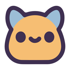 Fototapeta premium Cute character vector illustration