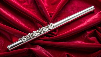 Classical Flute on Velvet