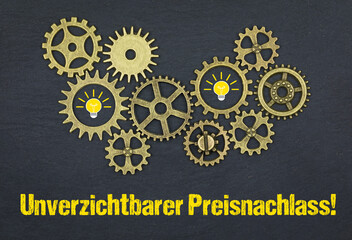 Unverzichtbarer Preisnachlass!	
