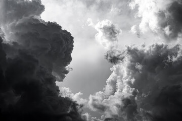 Dramatic Storm Clouds Background