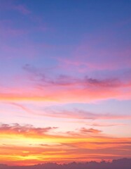 Colorful sunset sky (1)