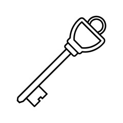 vintage motel key